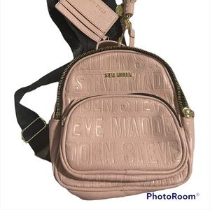 Mini Steve Madden backpack.
